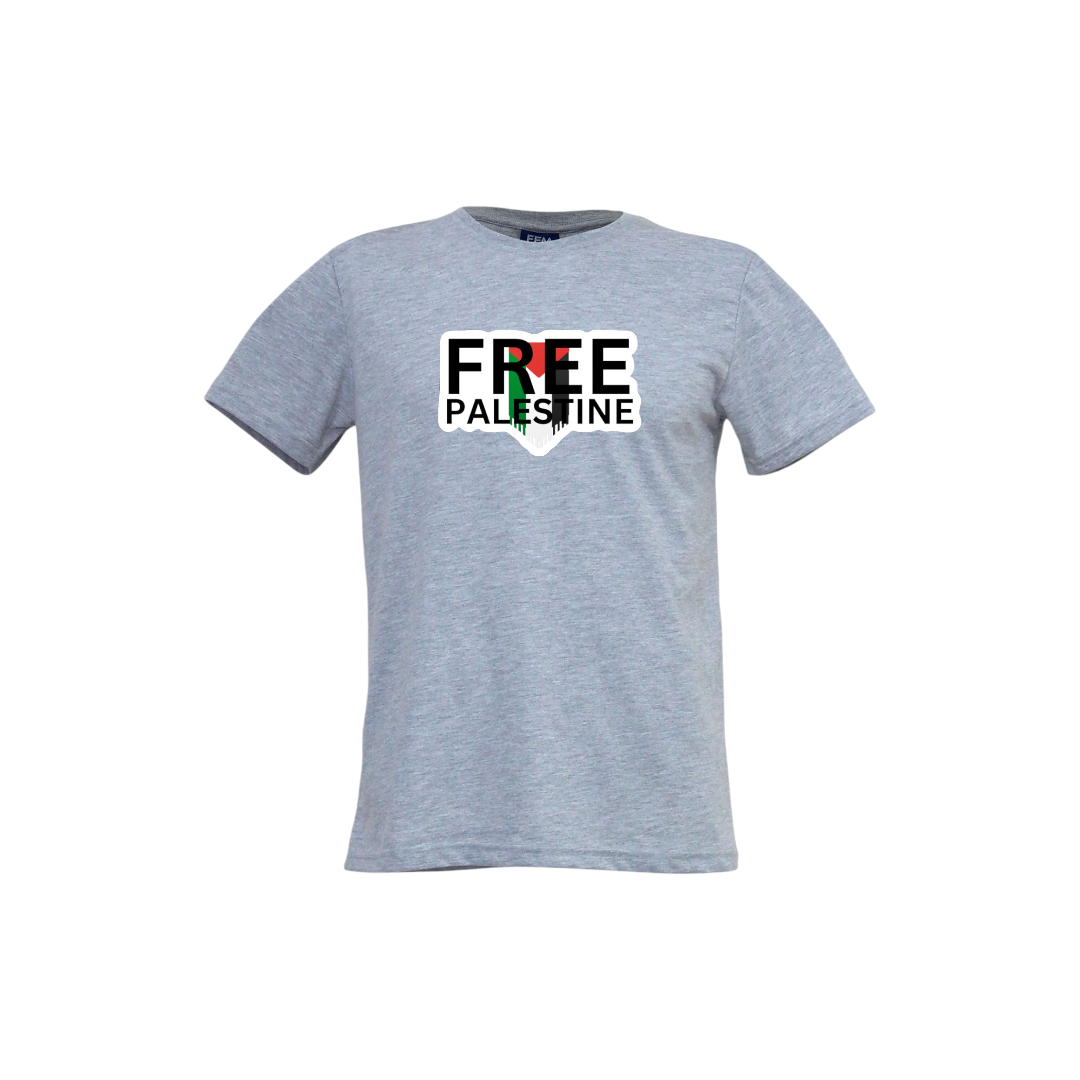 FFMİSTANBUL%20ÖZGÜR%20FİLİSTİN%20BASKILI%20GRİ%20T-SHIRT%20