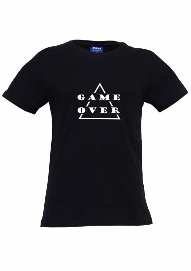 FFM İSTANBUL GAME OVER YAZILI BASIC T-SHIRT