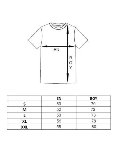 FFM İSTANBUL ANKA KUŞU TASARIM BEYAZ BASIC T-SHIRT