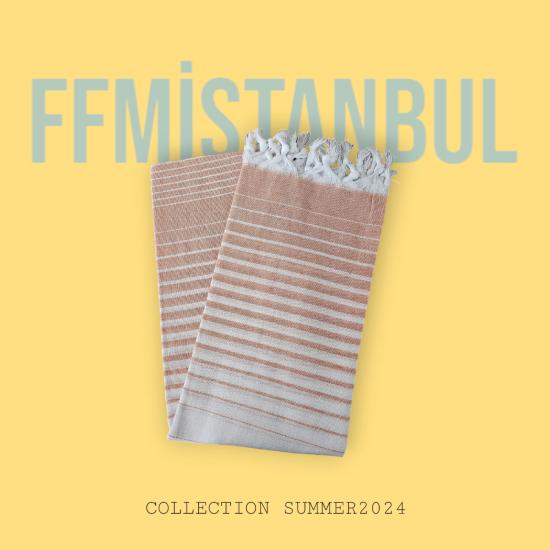 FFM İSTABUL TURUNCU GÖLGELİ PEŞTEMAL