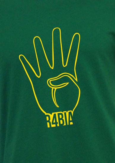 FFM İSTANBUL RABİA BASKILI YEŞİL BASIC T-SHIRT