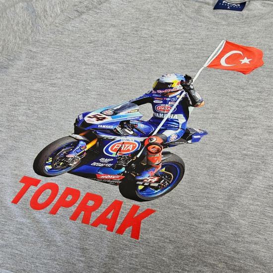 FFMİSTANBUL TOPRAK RAZGATLIOĞLU BASKILI GRİ T-SHIRT