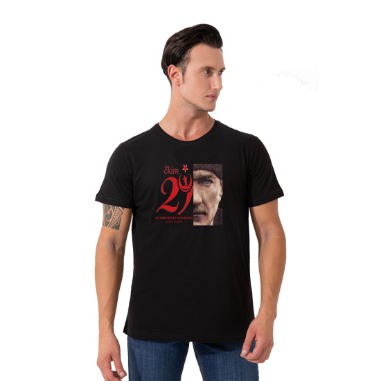 FFMİSTANBUL 29 EKİM BASKILI BEYAZ TSHIRT 7