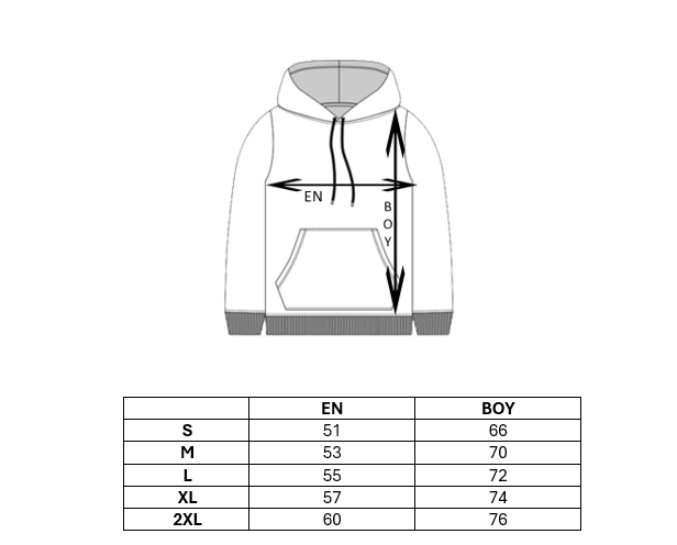 FFMİSTANBUL%20TURAN%20BOZKURT%20BASKILI%203%20İPLİK%20KAPŞONLU%20GRİ%20SWEATSHIRT